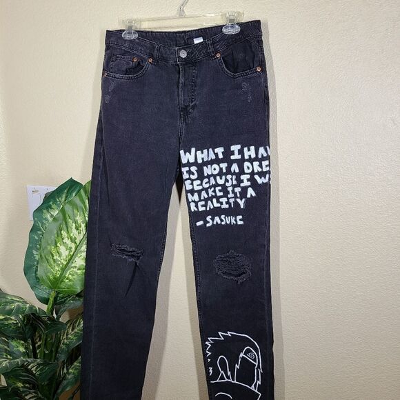 Divided Denim - 💥Hand painted mom jeans